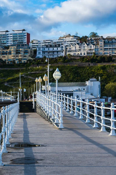 Molo Księżniczki Torquay Devon Anglia — Zdjęcie stockowe