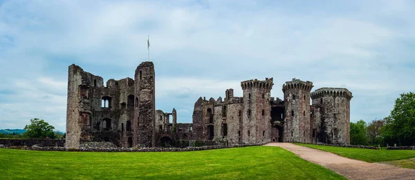 Raglan Castle Wales England Europe — Stock Photo, Image