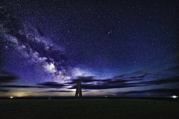 Milky Way Daymark Devon Angleterre Europe — Photo