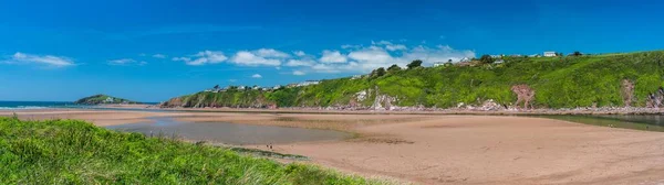 Klippen Und Felsen Bantham Beach Kingsbridge Devon England — Stockfoto