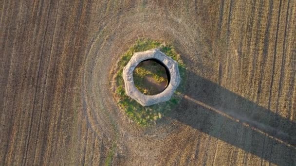 Pohled Shora Dolů Daymark Drone Kingswear Devon England Europe — Stock video