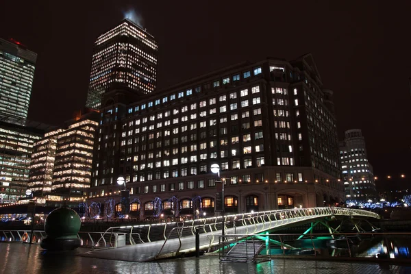 West India Quay, London, England, Europe — Stock Photo, Image