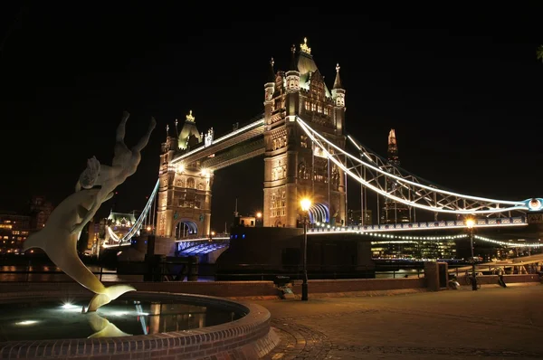 Tower bridge, Londýn, Anglie, Evropa — Stock fotografie