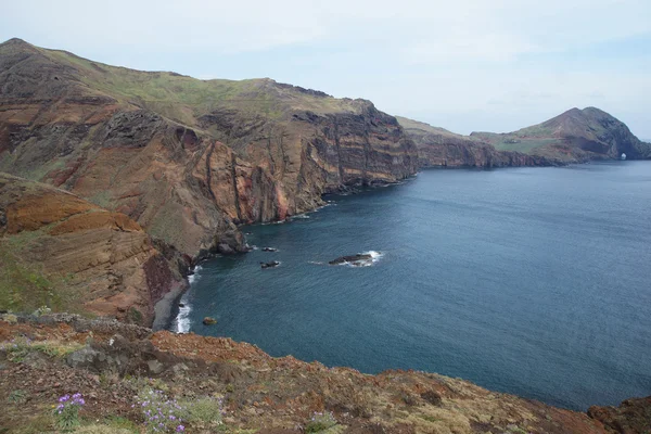 Stezka k mys ponta de sao lourenco, madeira, Portugalsko, Evropa — Stock fotografie