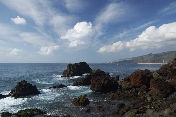 Vista del Canical, Madeira, Portugal, Europa — Foto de Stock