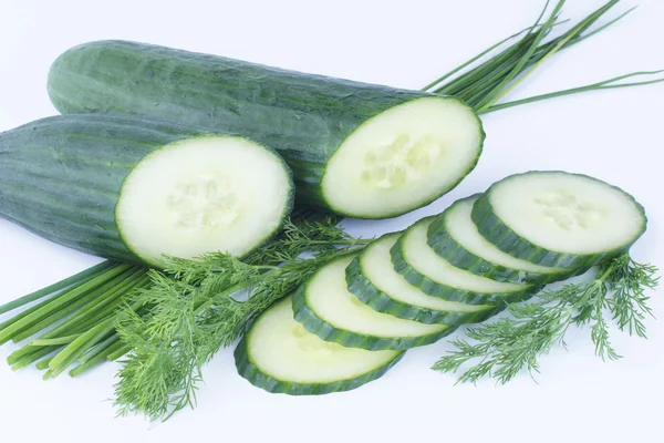 Cucumber, vegetables, green-stuff — Stock Photo, Image