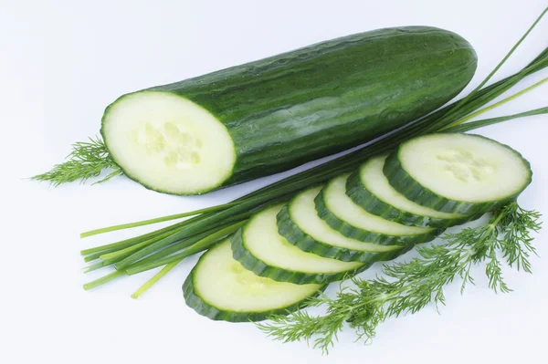 Cucumber, vegetables, green-stuff — Stock Photo, Image