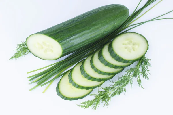 Cucumber, vegetables, green-stuff — Stock Photo, Image