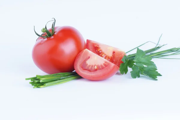Tomaten, Gemüse, Grünzeug — Stockfoto