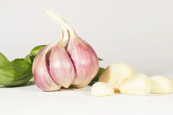 Garlic, Vegetables — Stock Photo, Image