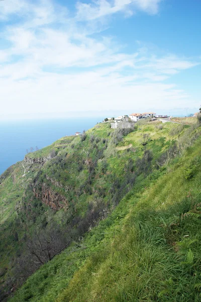 Pohled Lambada DOS Marinheiros, Ponta do Pargo, Madeira, Portugalsko, Evropa — Stock fotografie