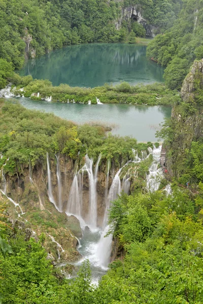 Plitvice meren, Kroatië, Europa - foto in Hdr — Stockfoto