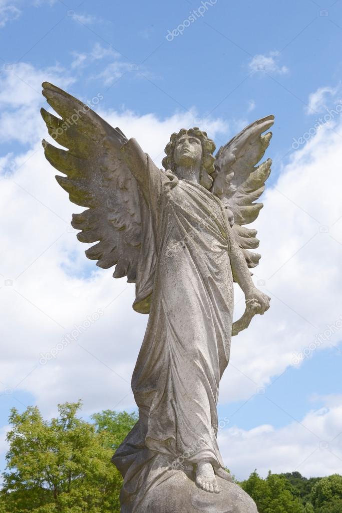 Angel Statue Angels from Putney Cementary in London, England Stock