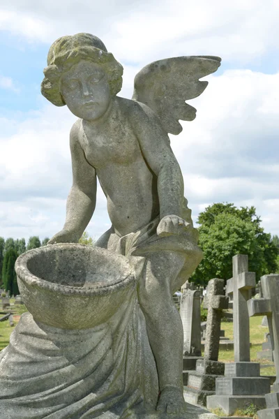 Angel Statue - Angels from Putney Cementary in London, England — Stock Photo, Image