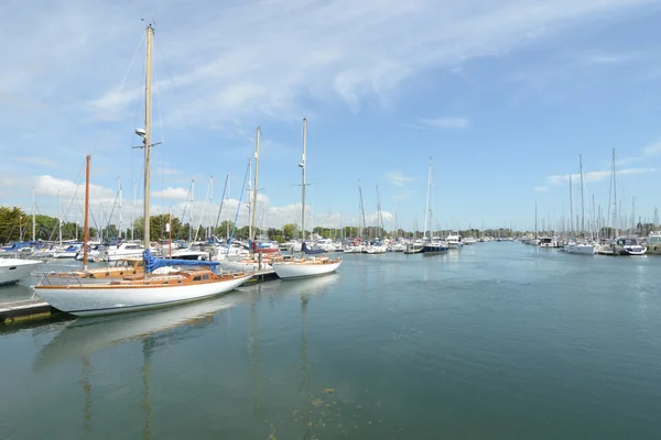 Chichester Marina, Anglie, Velká Británie, Evropa — Stock fotografie