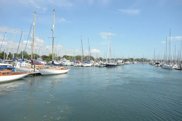 Chichester Marina, Anglie, Velká Británie, Evropa — Stock fotografie