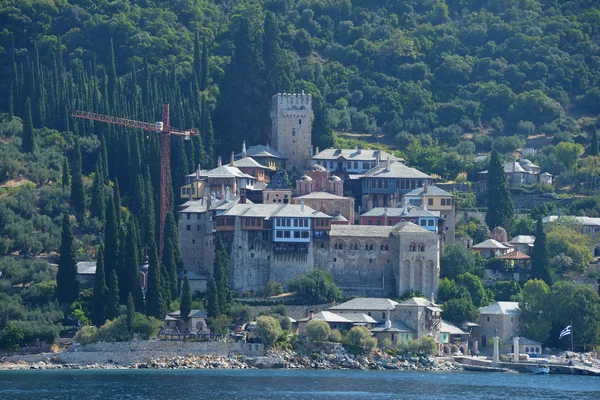 Docheiariou修道院, Mount Athos, Athos, Halkidiki,希腊 — 图库照片