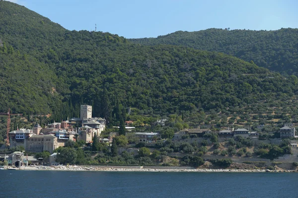 Docheiariou修道院, Mount Athos, Athos, Halkidiki,希腊 — 图库照片