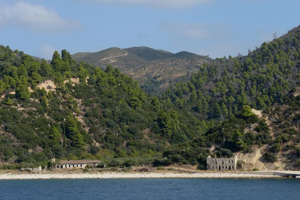 Monte Athos, Athos, Halkidiki, Grecia — Foto de Stock