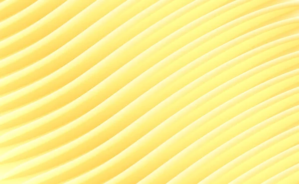 Abstrakter moderner Hintergrund mit 3D-Wellen in Bewegung, die eine Textur mit Fackeln aus goldenem Metall bilden — Stockvektor