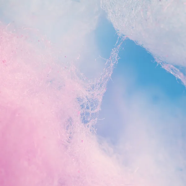 Винтажный тон красочной сладкой ваты мягкого цвета для backgrou — стоковое фото