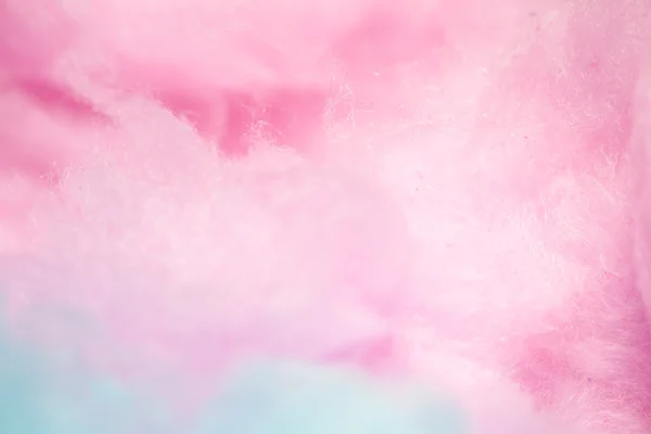 Colorful cotton candy in soft color for background — Stock Photo, Image