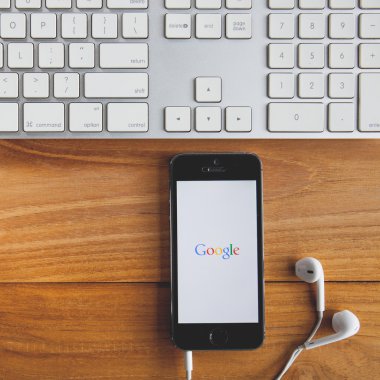 Chiangmai, Tayland-19 Mayıs 2015:Google bir Amerikan multinat olduğunu