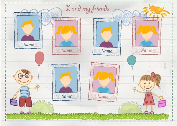 Çocuk çizimleri ile Yıllığı