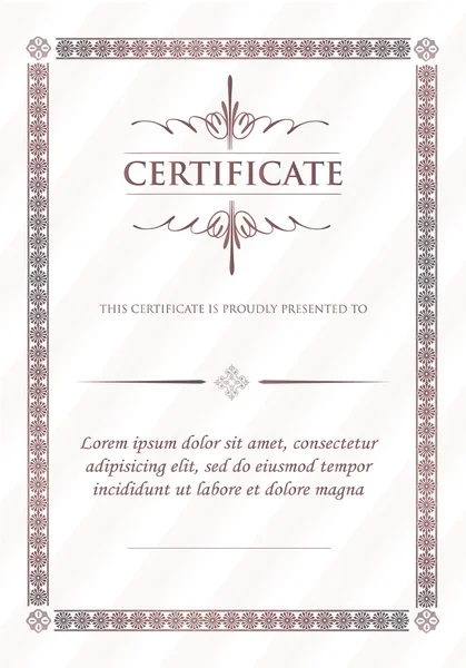 sertifika şablonu ve öğe