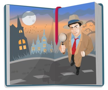 Dedektif ile açık kitap