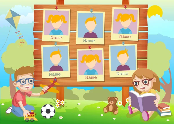 Yıllık anaokulu çocukları için