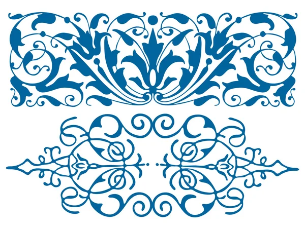 Ornamento retro vintage — Vector de stock