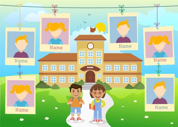 Yıllık okul ve iki çocuğum hakkında