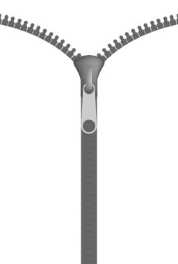 izole bir ZIP vektör