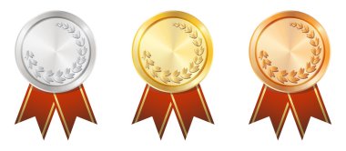 Altın gümüş Tunç rozeti