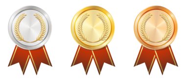 Altın gümüş Tunç rozeti