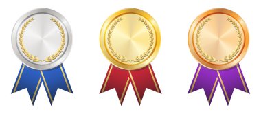 Altın gümüş Tunç rozeti