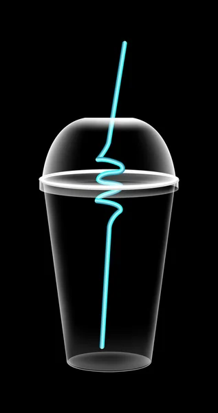 빈 음료 컵 — 스톡 벡터