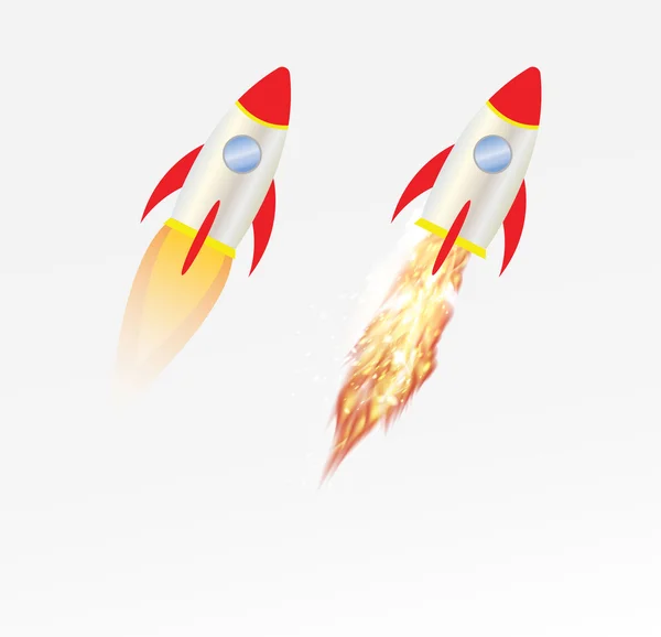 A rakéta játék — Stock Vector