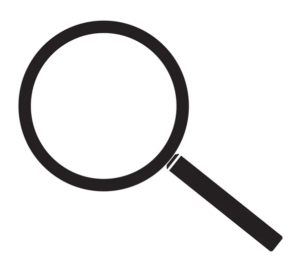 Magnifying glass icon vector — Stock Vector