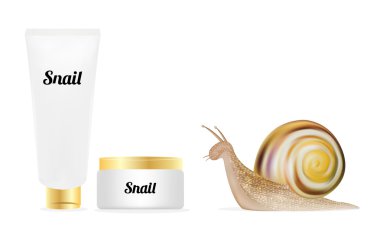 salyangoz krem kozmetik tüp