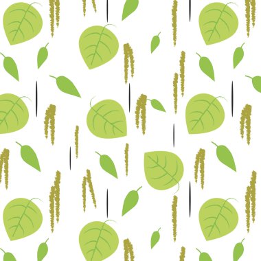 Baharda huş ağacı