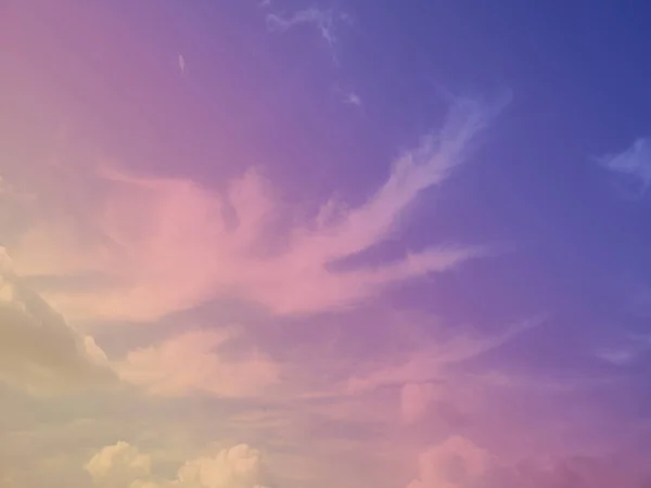 Sky Clouds Pastel Background — Foto Stock