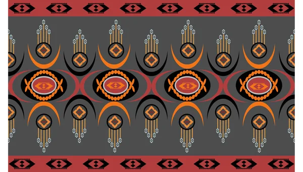 Soyut etnik model. Dikensiz arkaplan ve doku tasarımı.