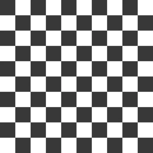 Black White Squares Checkerboard Pattern Vector Illustration Background Texture — Stock Vector