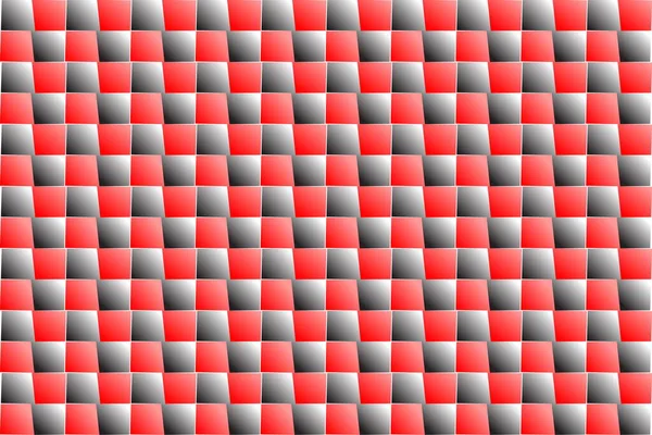Ilustrace Geometrické Tvary Červená Černá Bílý Tón Pozadí Textury Bezproblémový — Stockový vektor