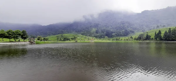 Endonezya Daki Doğal Göllerin Güzelliği — Stok fotoğraf