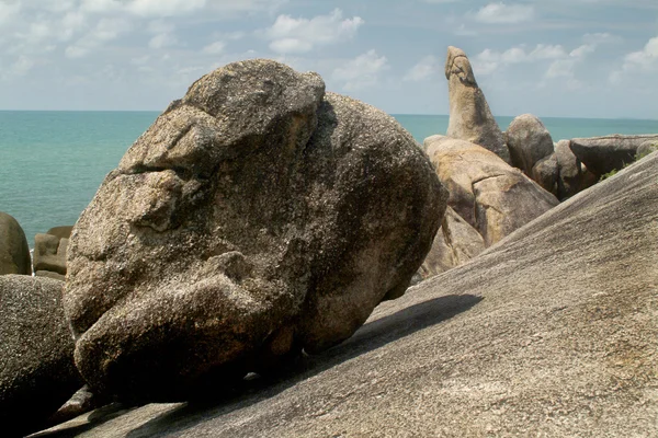 Hin ta szimbólum Koh Samui. — Stock Fotó