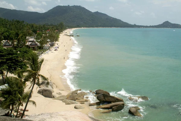 Lamai plaża w koh samui — Zdjęcie stockowe