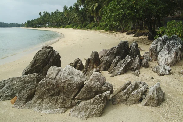 Pedra na praia. — Fotografia de Stock